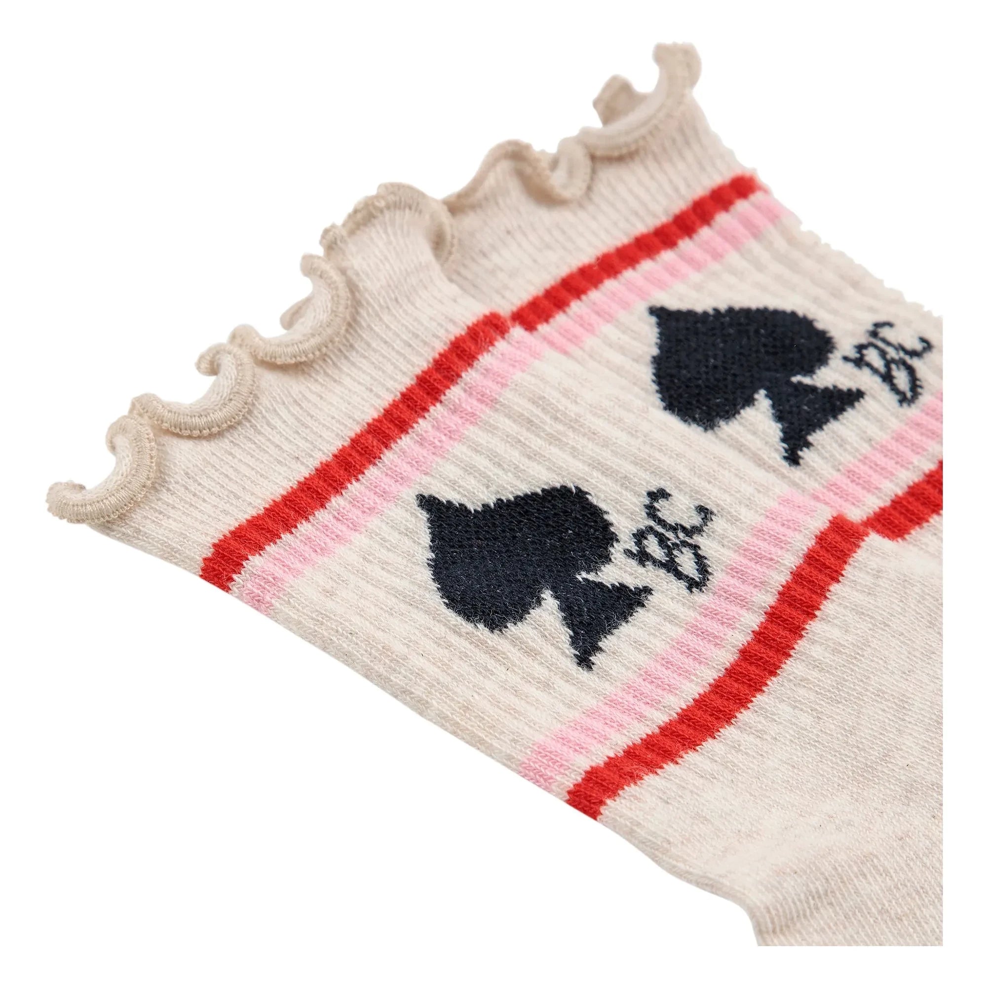 Bobo Choses - Organic Cotton Socks | Heather Beige