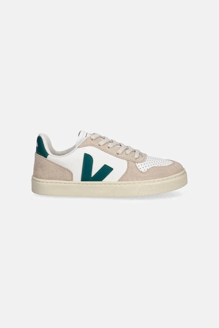 Çocuk Deri Sneaker Veja Small V-10 Laces