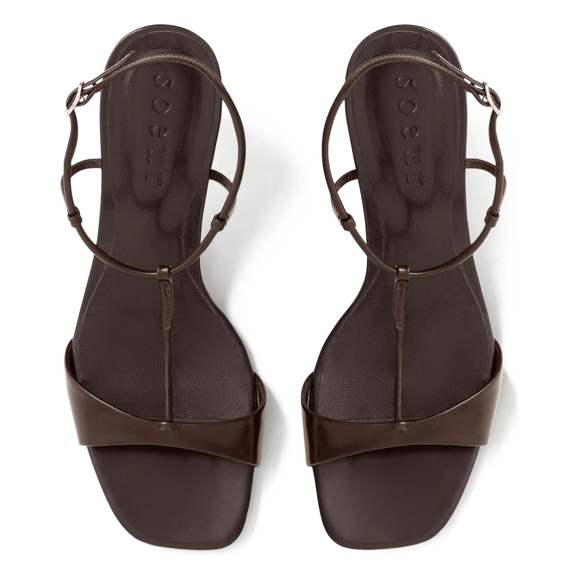 Soeur - Cecilie Leather Sandals | Brown