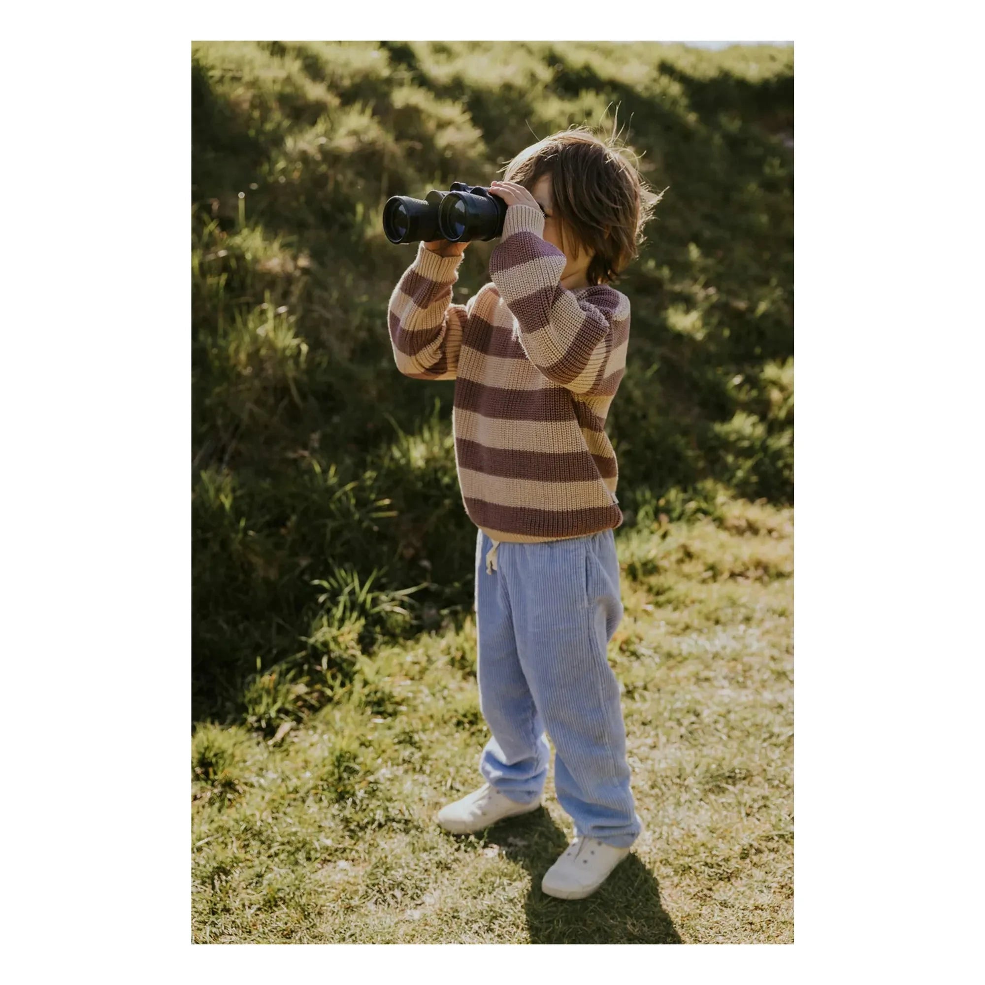 Yuki - Organic Velvet Pants | Light Blue