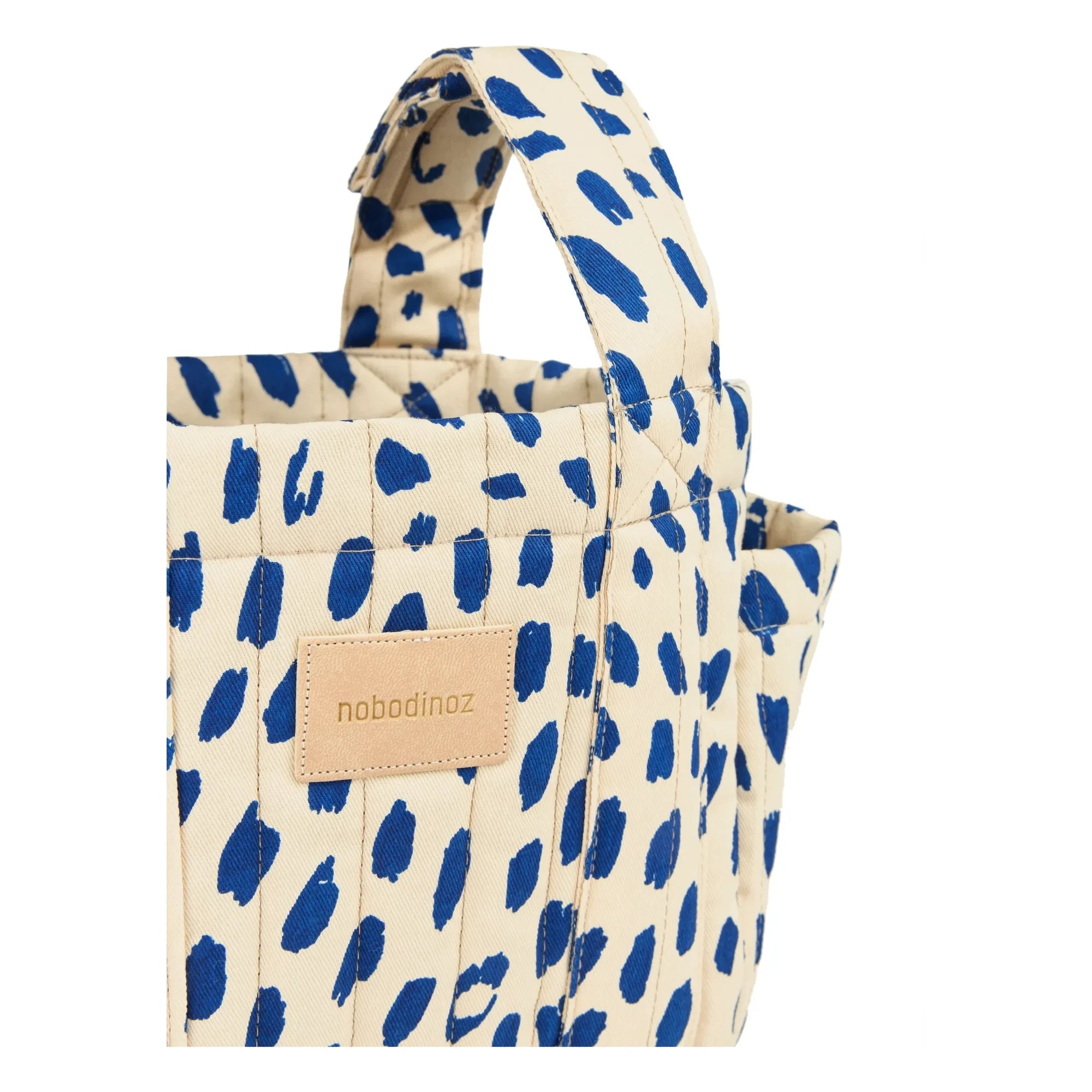 Nobodinoz - Hyde Park Leonie stroller organizer bag | Blue