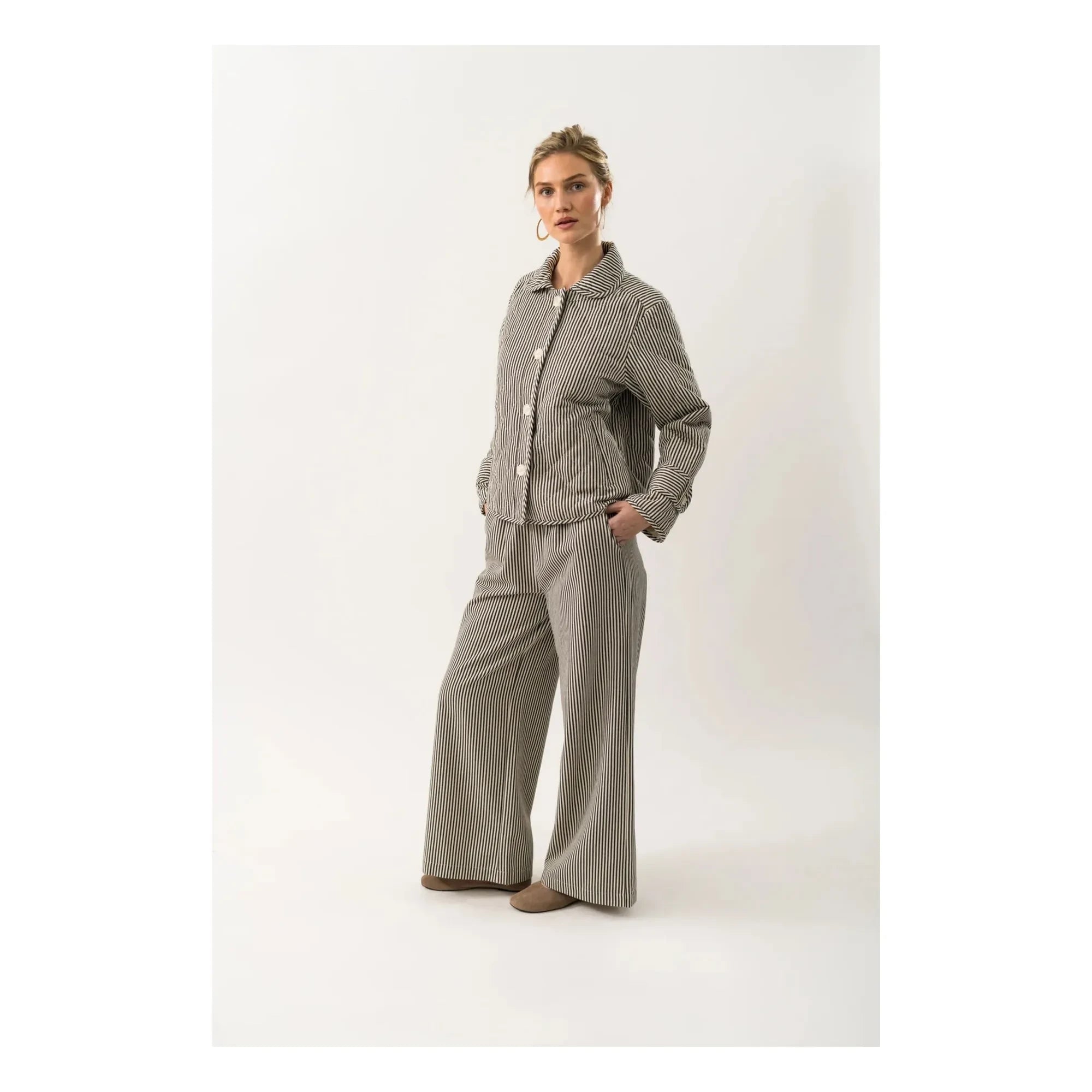 Lollys Laundry - Viola Cotton Jacket | Black