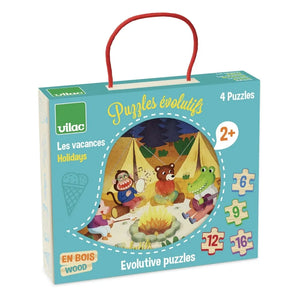 Vilac - The Holidays Puzzle - Set of 4