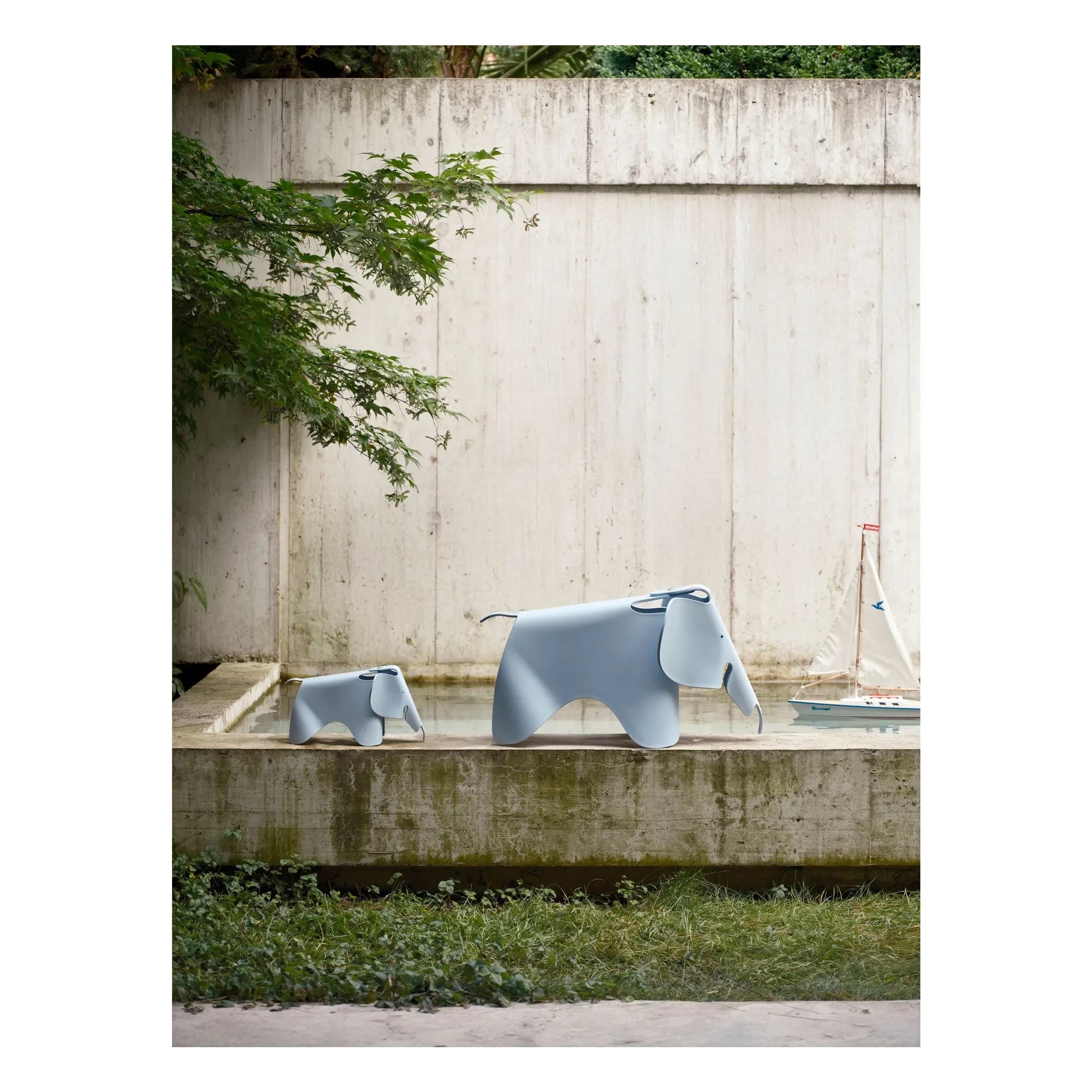 Vitra - Eames küçük fil taburesi | Açık mavi