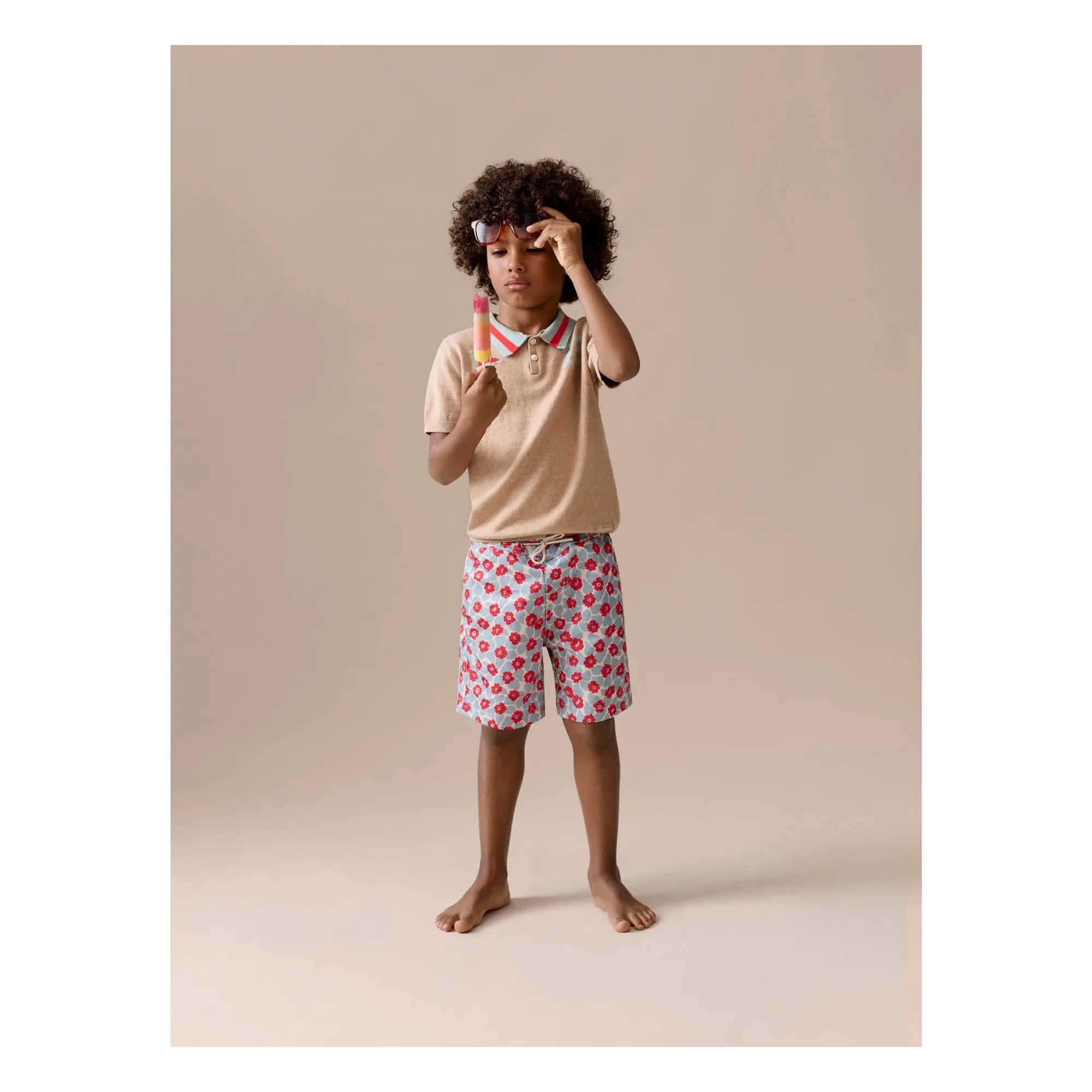 Bonpoint - Polo Loyal | Heather Beige