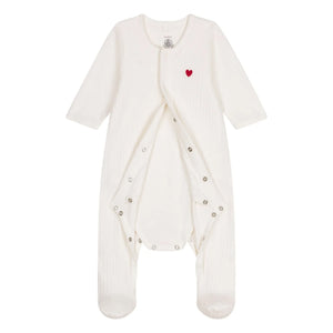 Petit Bateau - Fox Organic Cotton Pajamas | Off-White