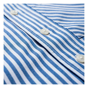 Finger in the nose - Rogue Striped Shirt | Blue