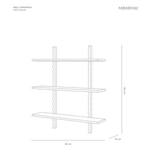 Nobodinoz - Nobodinoz x Heju Wall Shelf