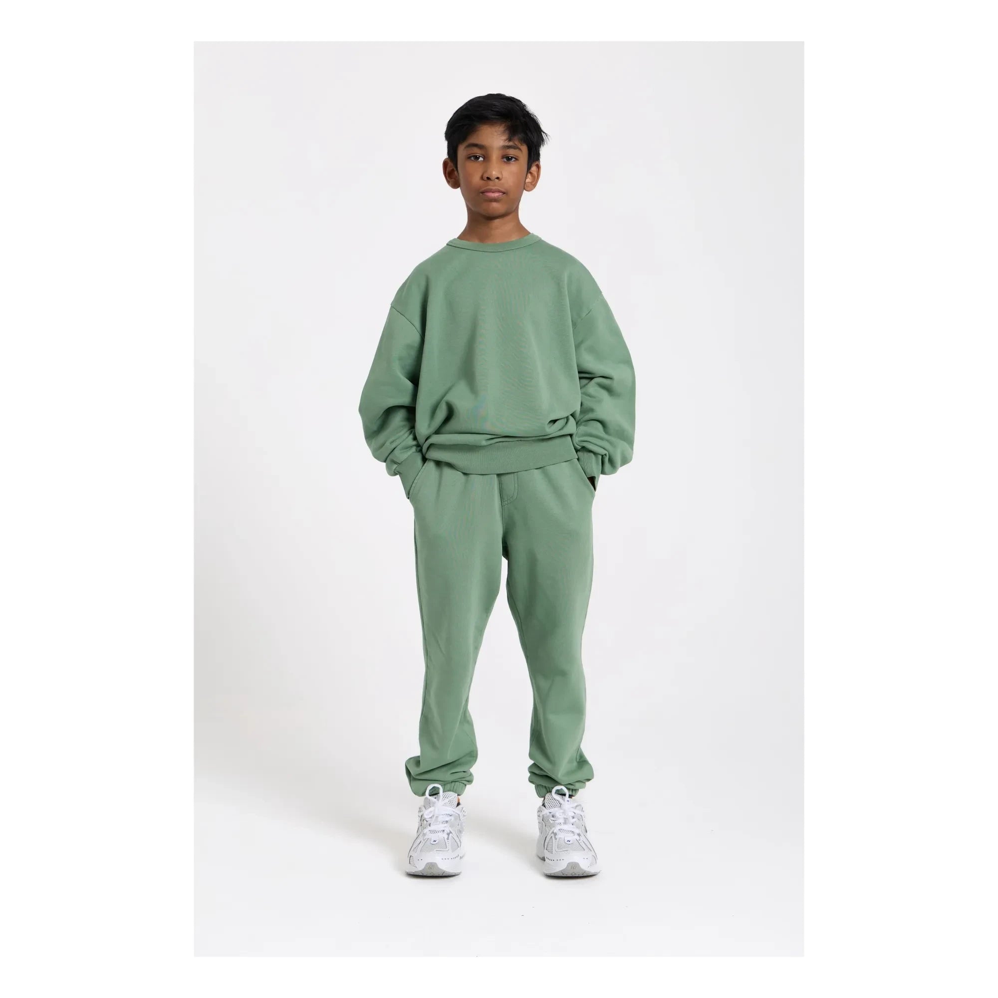 Smallable Kid - Arlo Organic Cotton Sweatshirt | Khaki