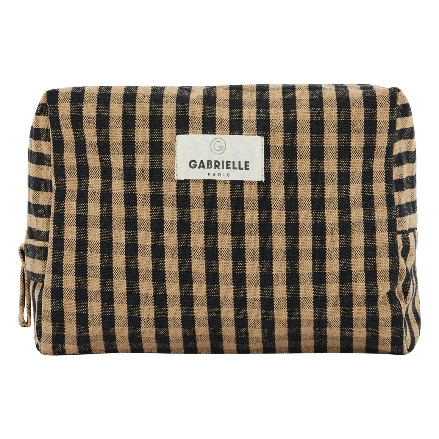 Gabrielle Paris - Vichy makeup bag | Coffee