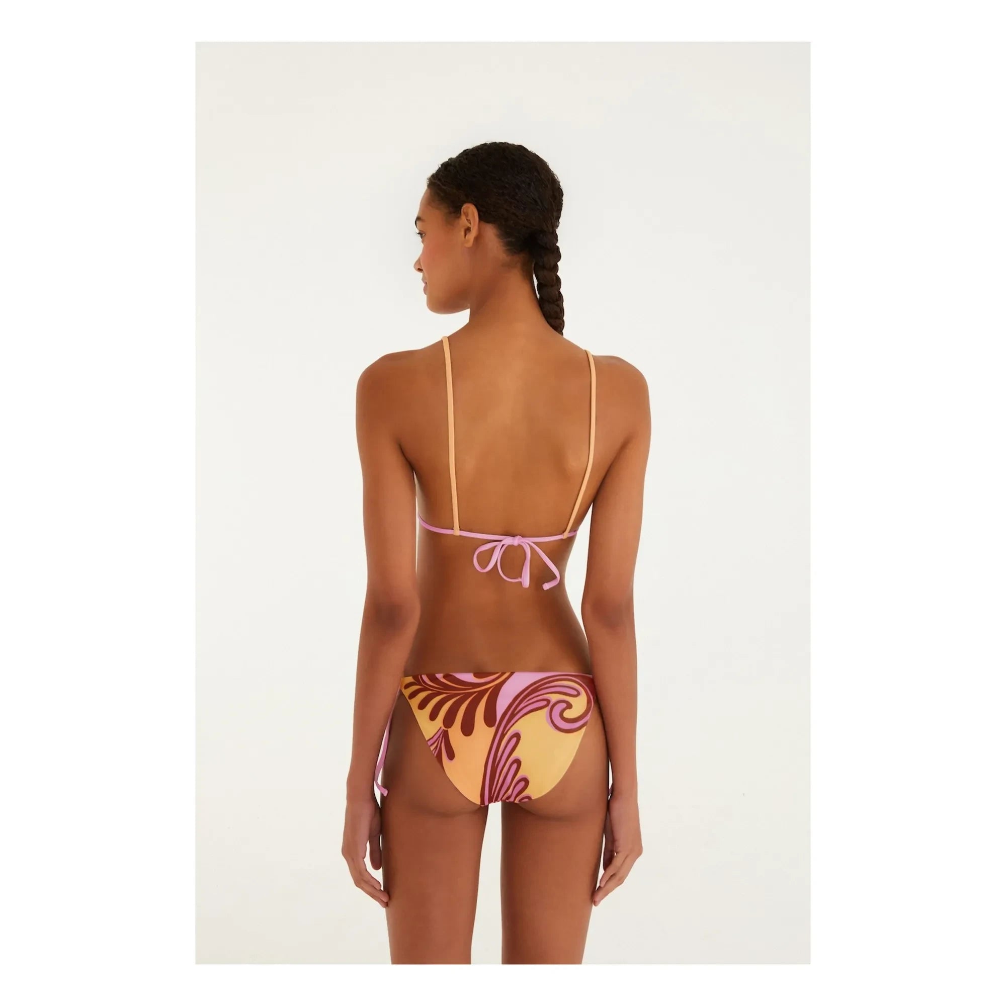 Farm Rio - Arabesque Swimsuit Top | Yellow