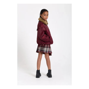 Finger in the Nose - Aria Bomber Jacket | Aubergine