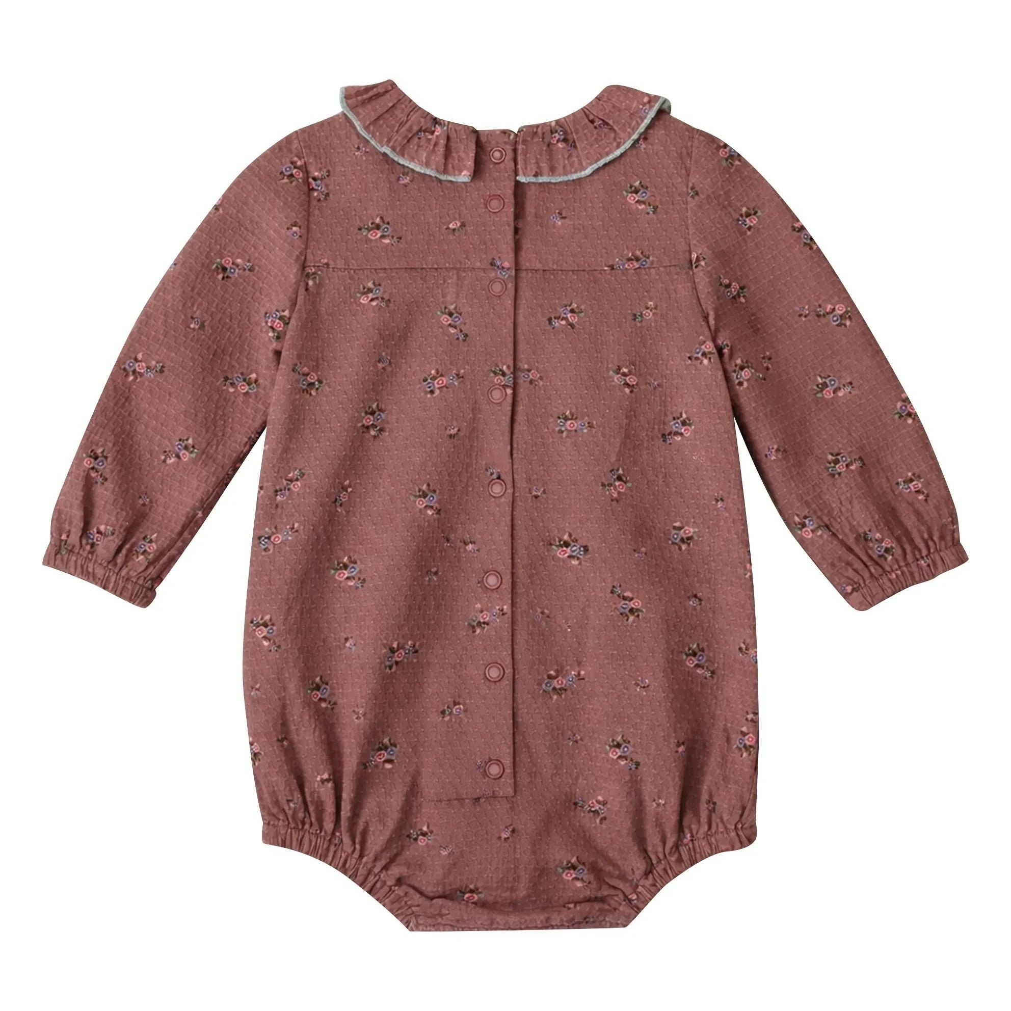 Lililotte - Castille Fleurie Organik Pamuk tulum | Toz Pembe