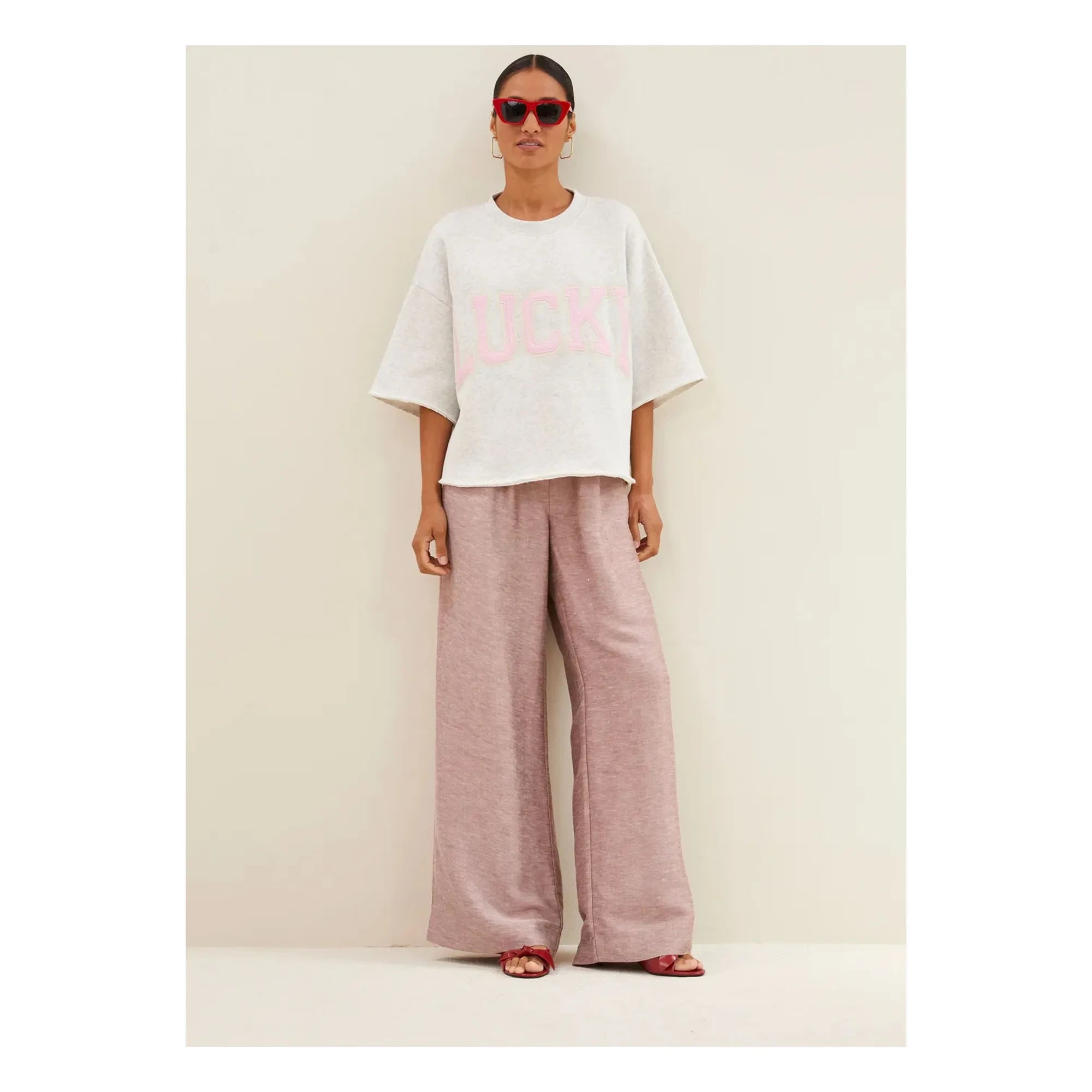 By Bar - Willow Lucky Cotton Sweatshirt | Gray