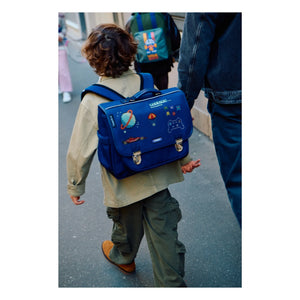 Caramel & Cie - Pixel Art Bag | Navy Blue