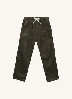 Bonton - Datcha Fitilli Kadife Pantolon | Haki