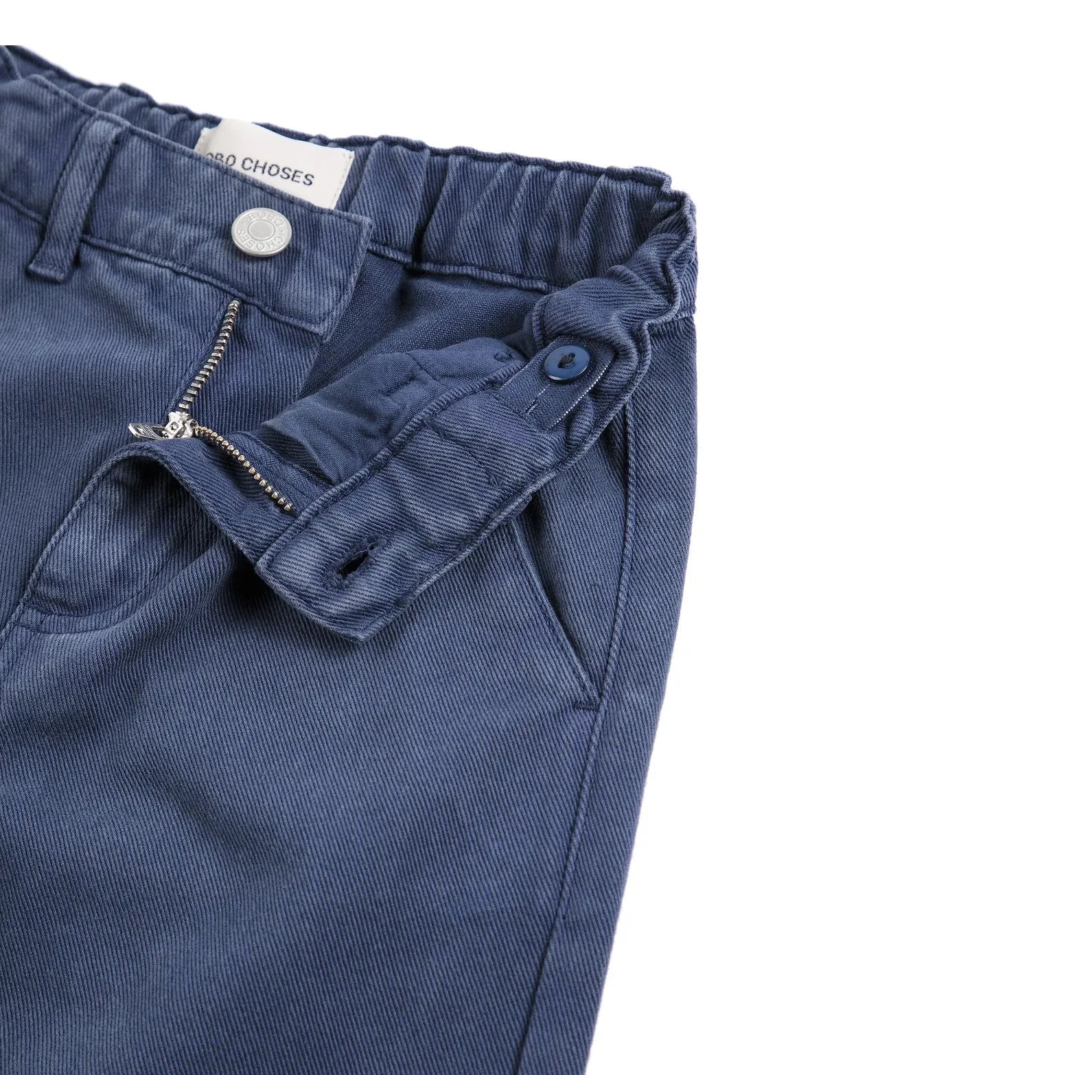 Bobo Choses - Organic Cotton Patch Trousers | Blue