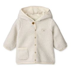 Liewood - Baylor Geri Recycled Fiber Sherpa Jacket | Ecru