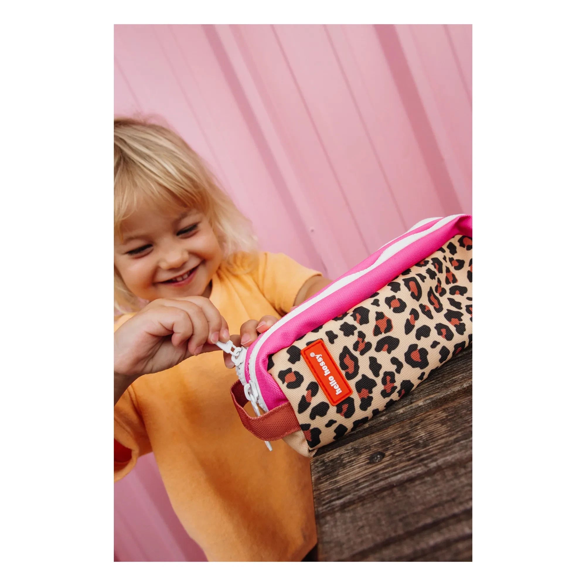 Hello Hossy - Leopar Kalem Kutusu | Kahverengi