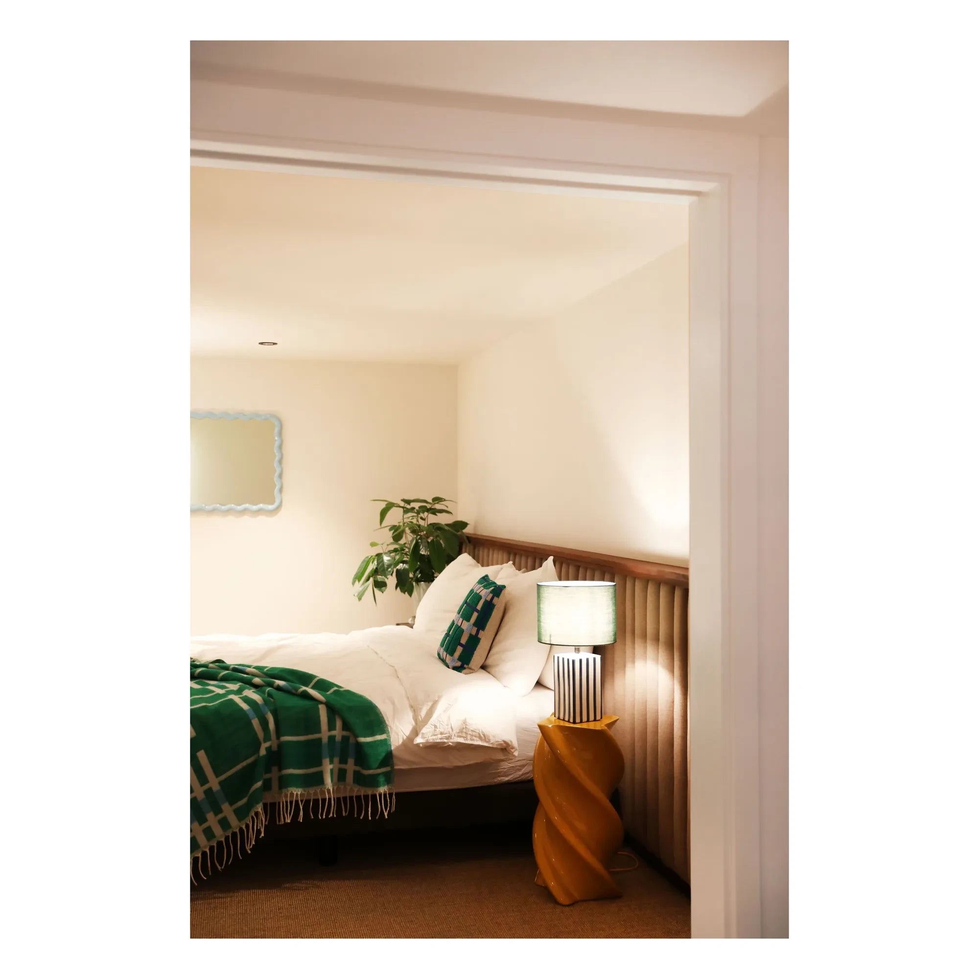 &Klevering - Streak Table Lamp | Blue