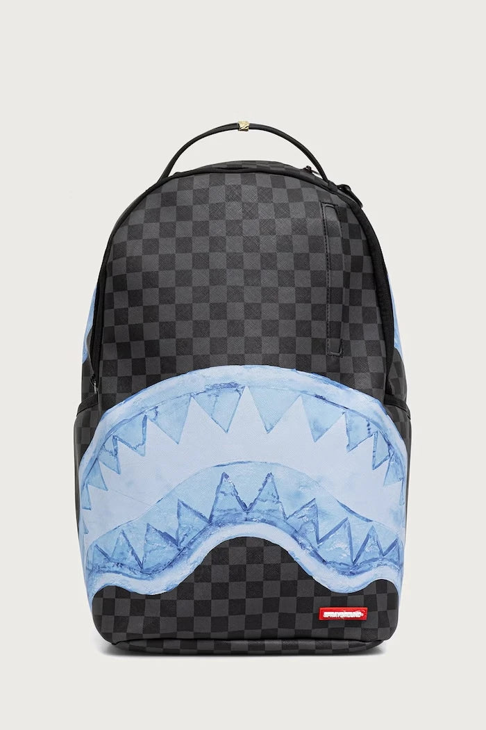 Sprayground - Siyah Suni Deri Sırt Çantası 910B8498NSZ