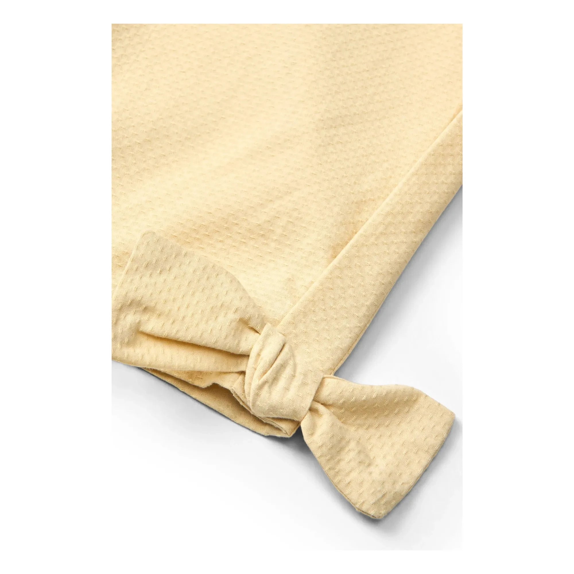 Copenhagen Colors - Organic Cotton Knotted Trousers | Pale Yellow