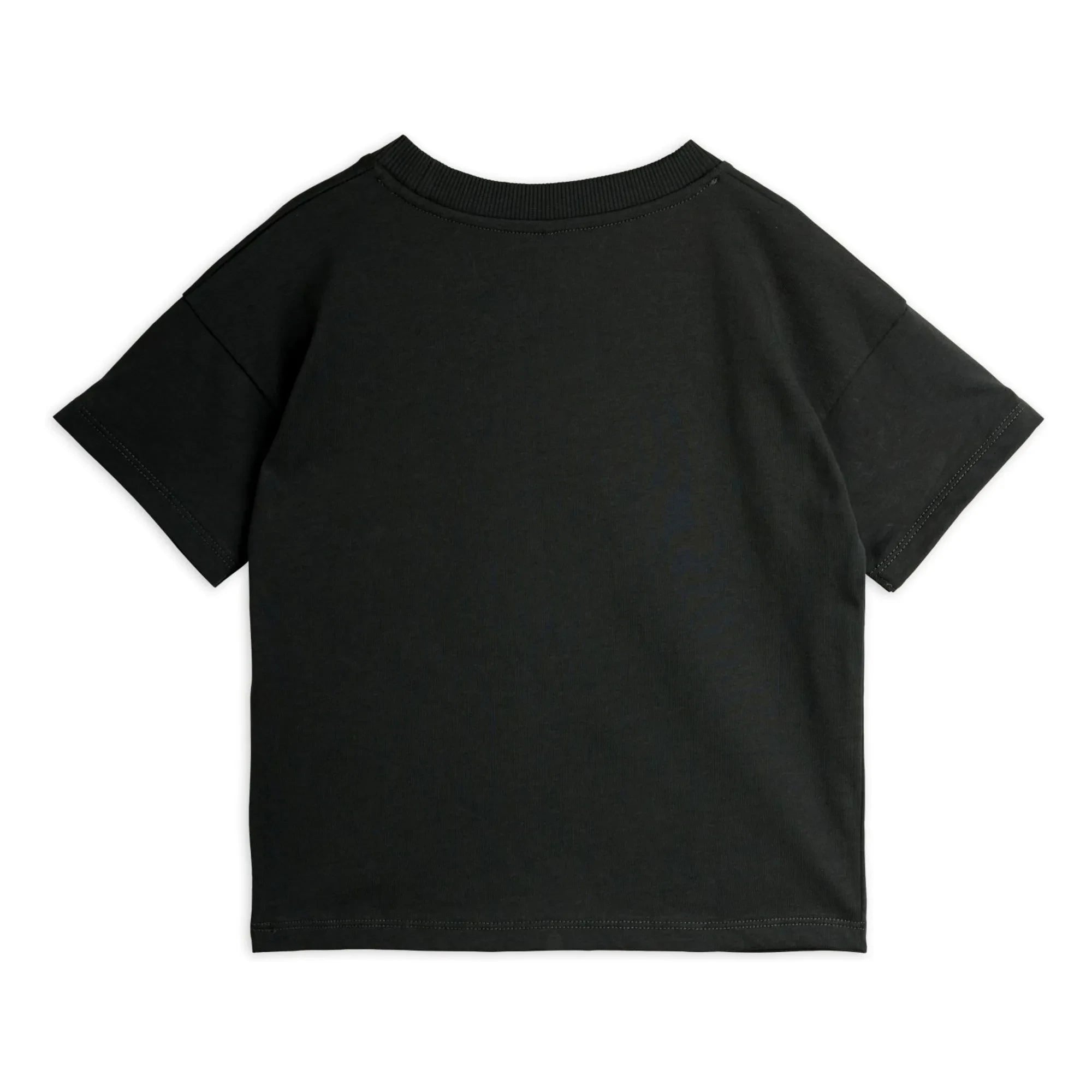 Mini Rodini - Panther Organic Cotton T-Shirt | Black