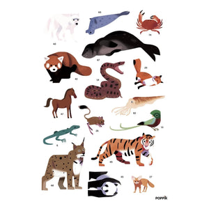 Poppik - Animal Posters + Stickers