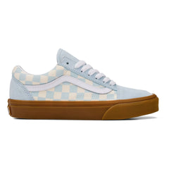 Vans - Sneakers Laces Old Skool Gum Check | Light blue