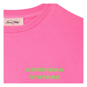 American Vintage - Fizvalley T-shirt | Fluorescent Pink