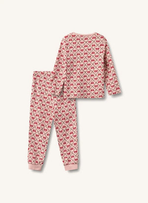 Wheat - Mila Organic Cotton Pajama Knots | Dusty Pink