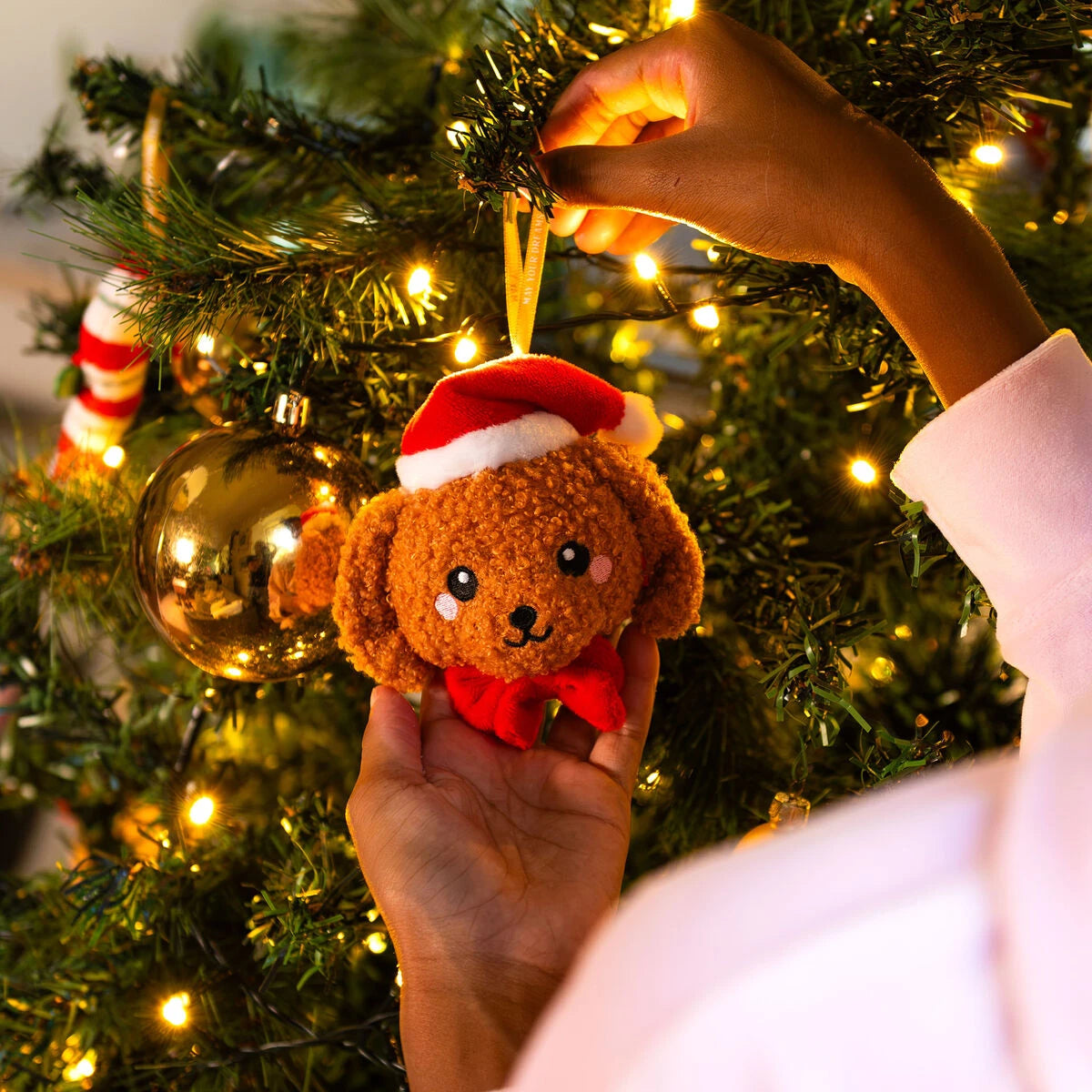 Legami - Dog Plush Toy Christmas Tree Decoration - Oh-Oh-Ohrnaments