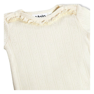 Molo - Foss Body Hearts Organic Cotton | Ivory