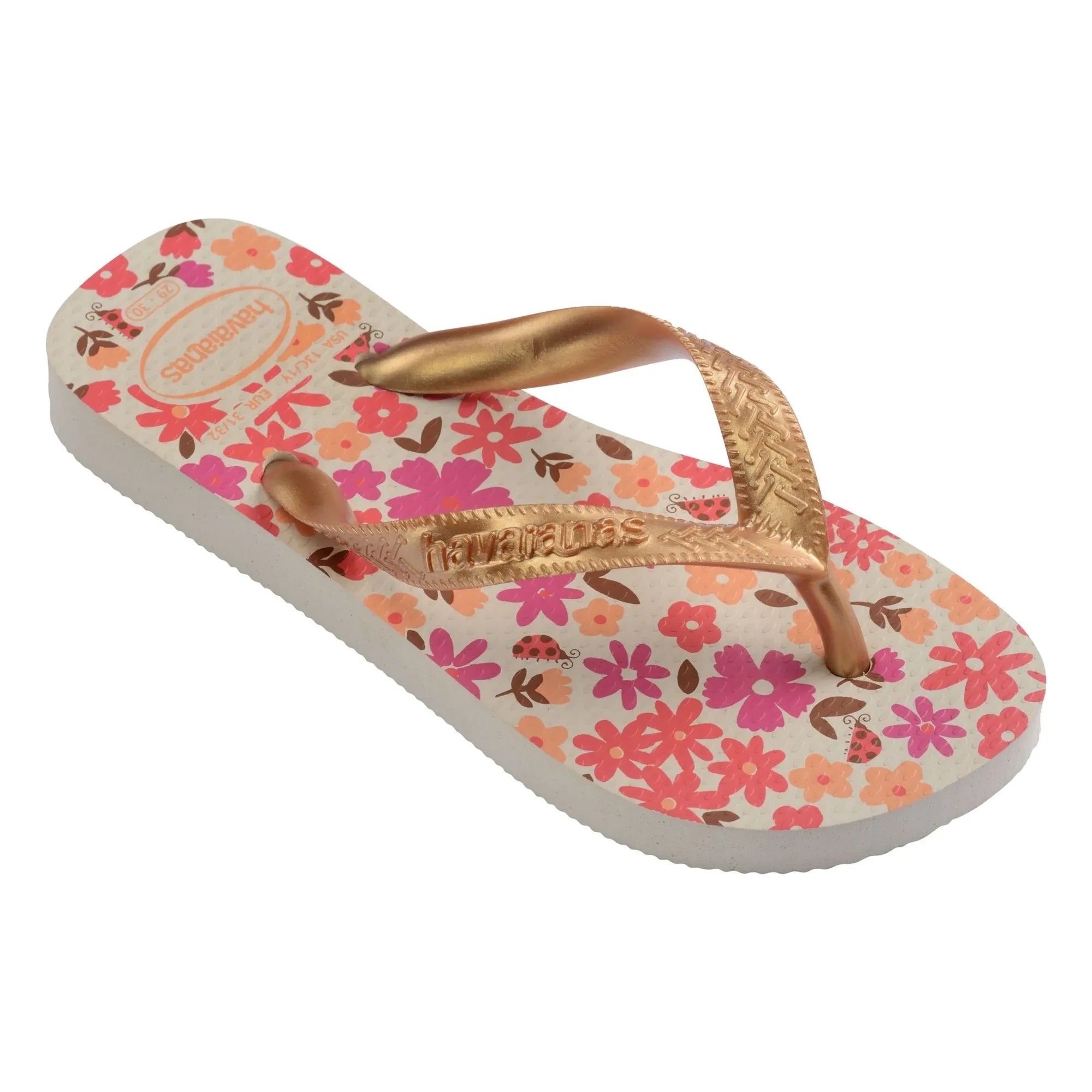 Havaianas - Flower Flip-Flops | Beige