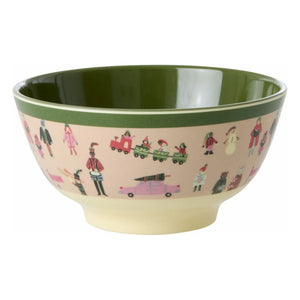 Rice - Holiday Melamine Bowl | Light Pink