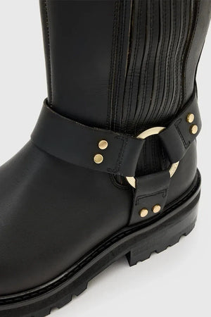 AllSaints Maddie High Boot Deri Çizme