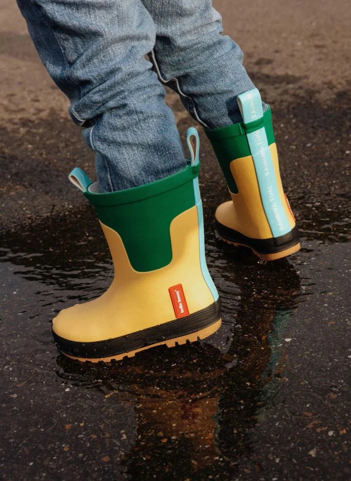 Hello Hossy - Savanna Rain Boot | Yellow