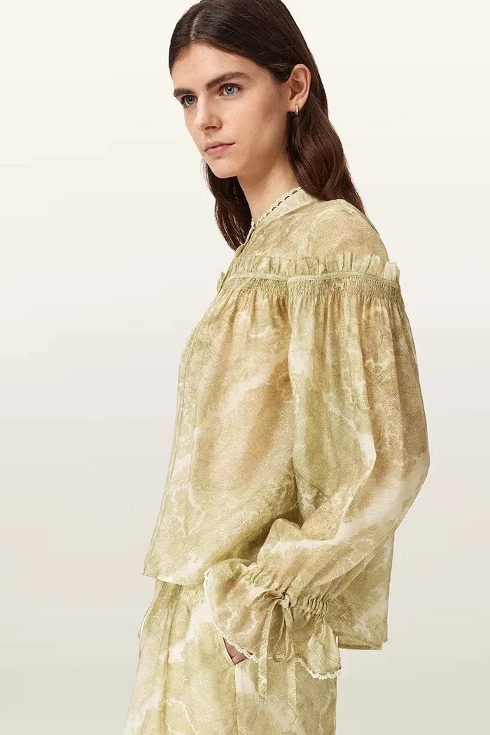 AllSaints Kadın Lyocell Gömlek DELPHINE