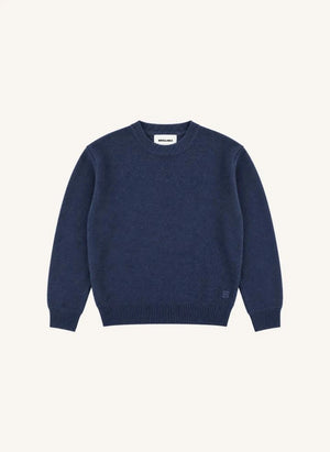 Smallable Kid - Matteo Wool Sweater | Indigo Blue
