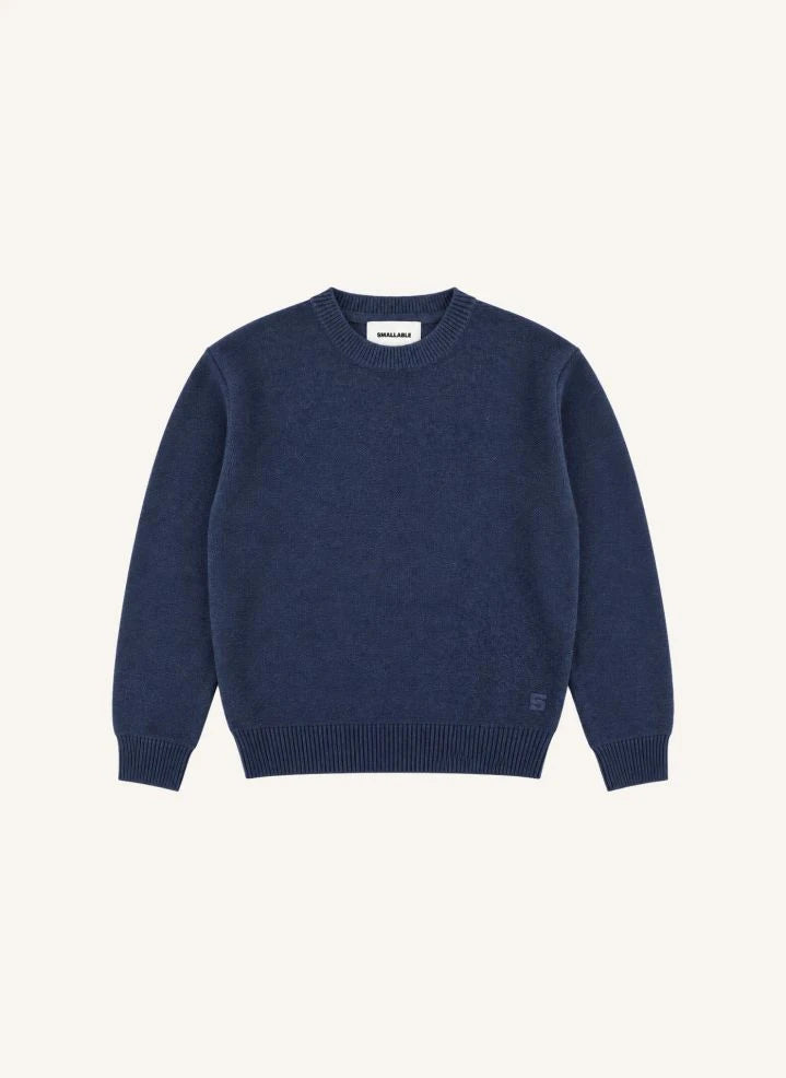 Smallable Kid - Matteo Wool Sweater | Indigo Blue