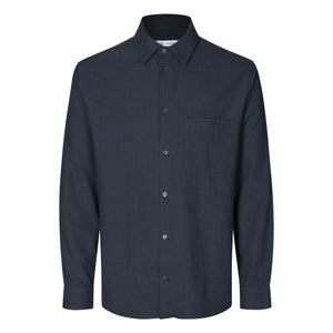 Samsoe Samsoe - Sadamon Shirt | Dark Blue