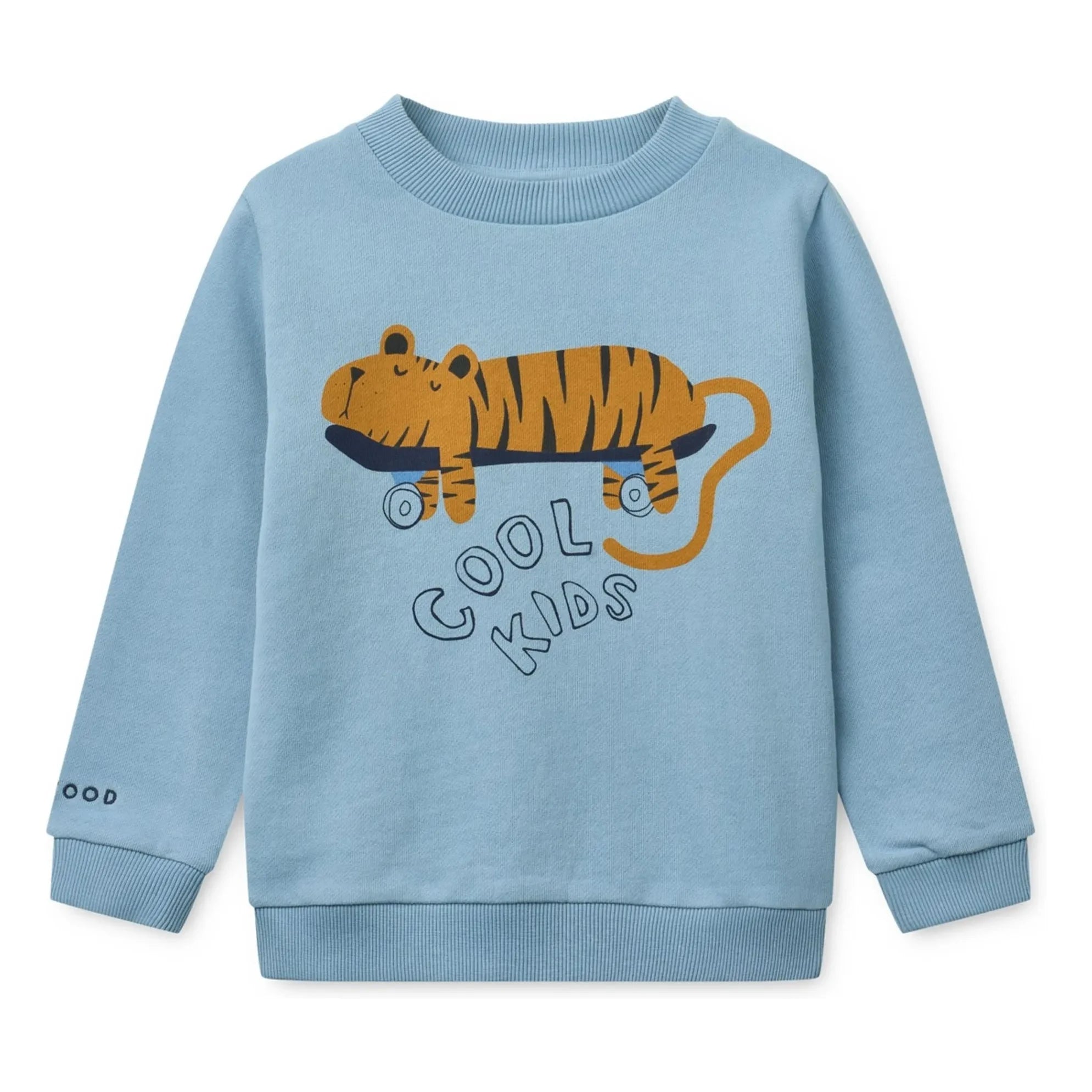 Liewood - Thora Tiger Organic Cotton Sweatshirt | Blue
