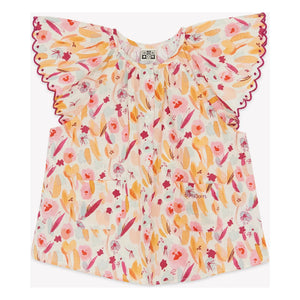 Bonton - Bluz Floral Cloud | Ekru