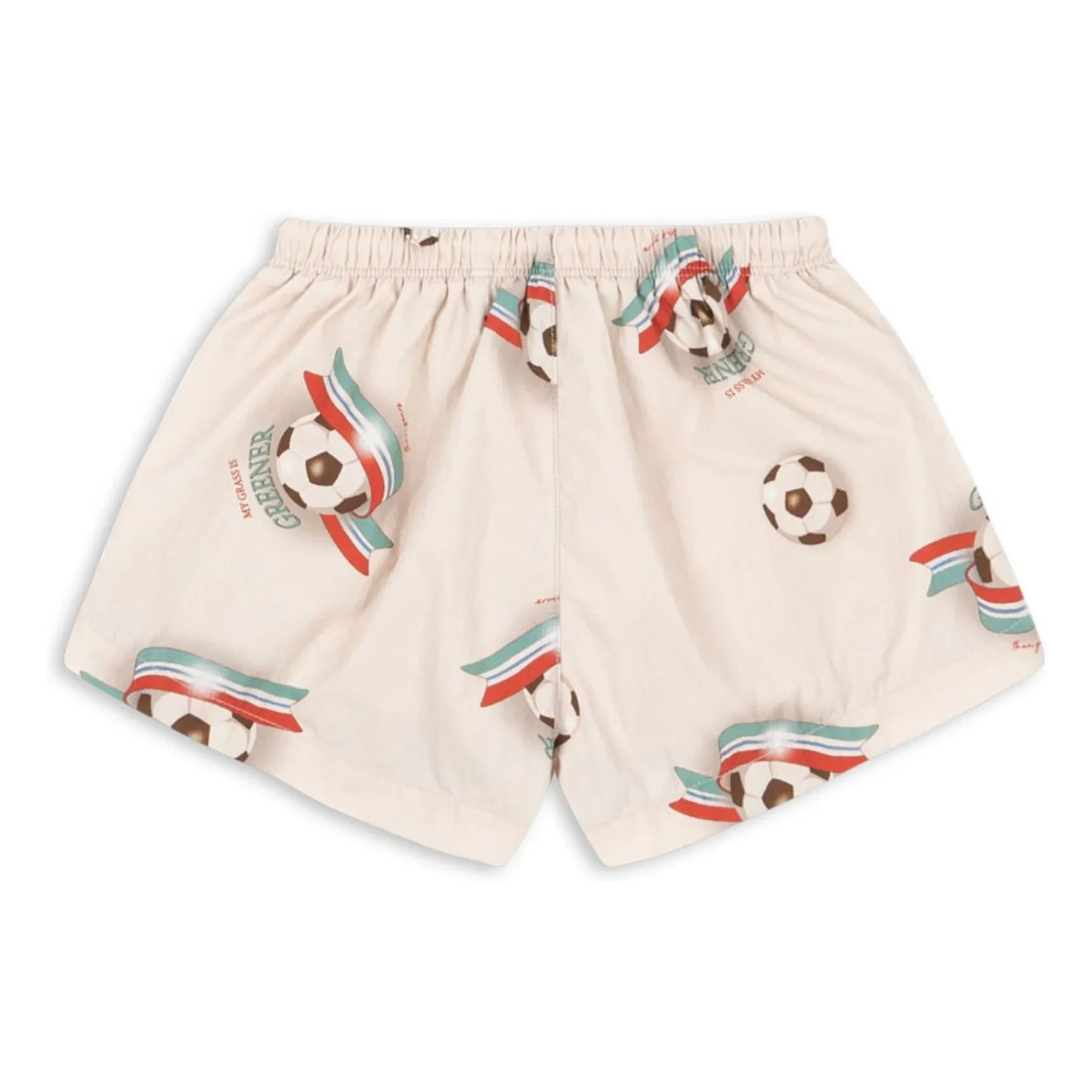 Konges Sløjd - Pomio Soccer Swim Shorts Recycled Fibers | Beige