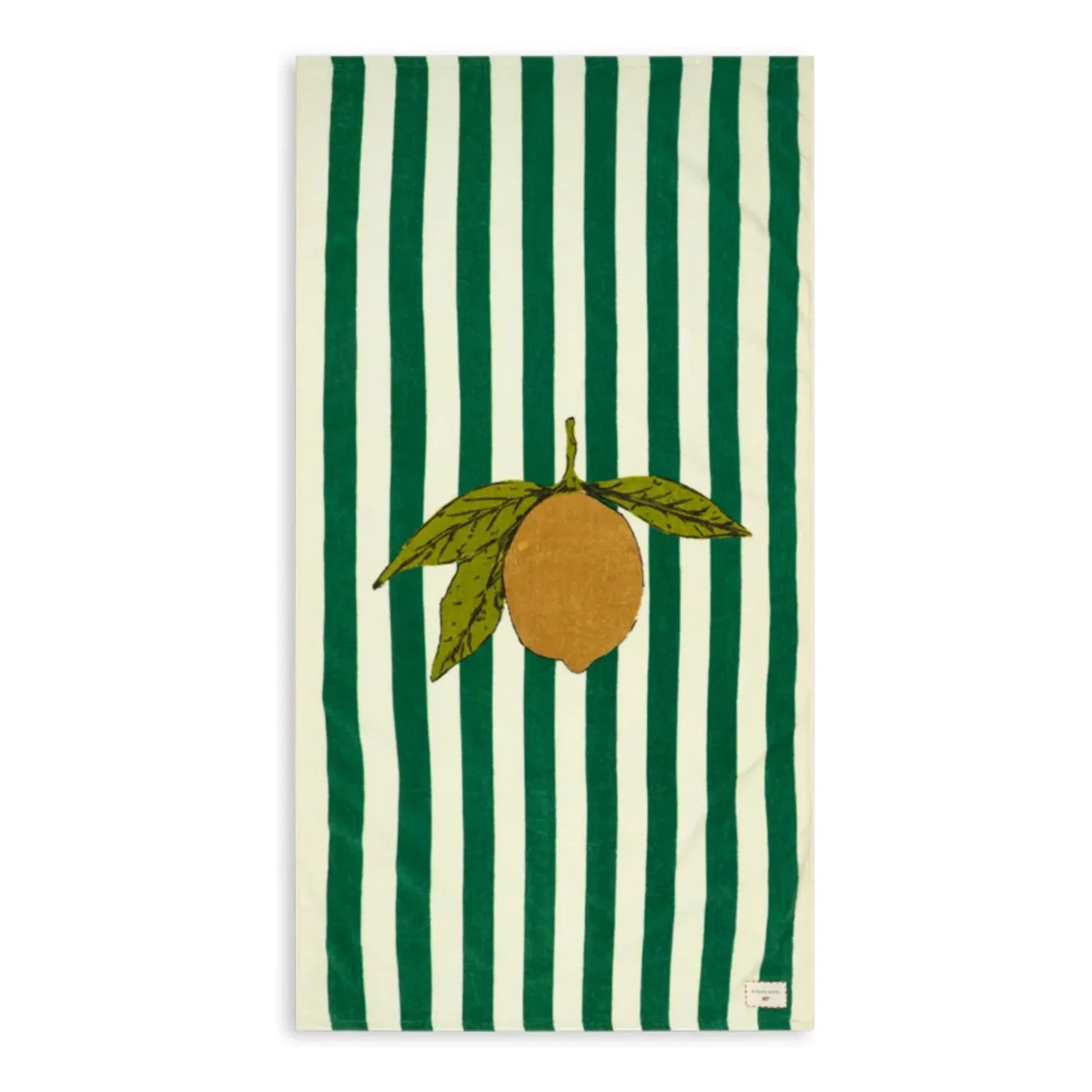 Konges Sløjd - Lemon Beach Towel | Green