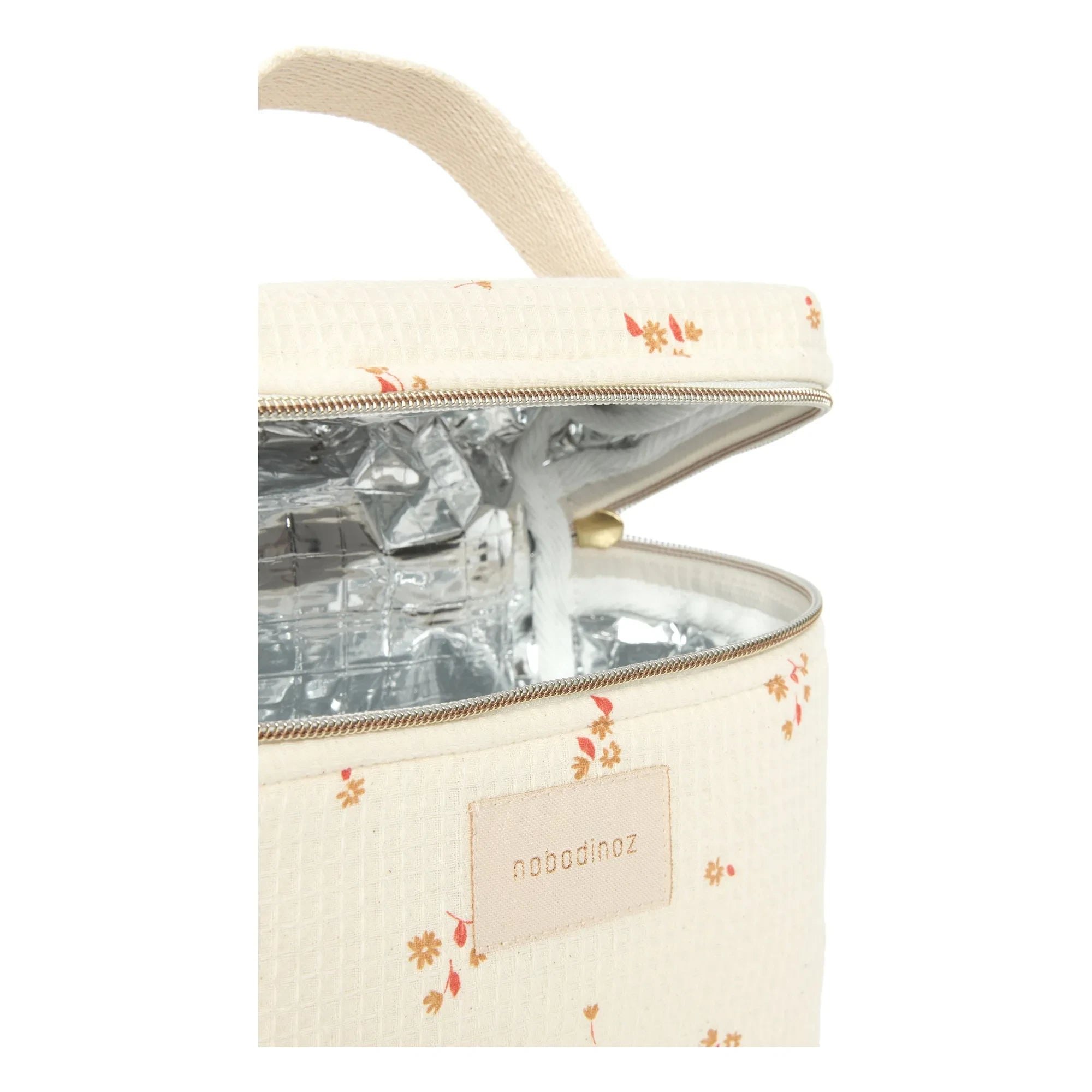 Nobodinoz - Concerto Opera Lily Insulated Lunch Bag | Ecru