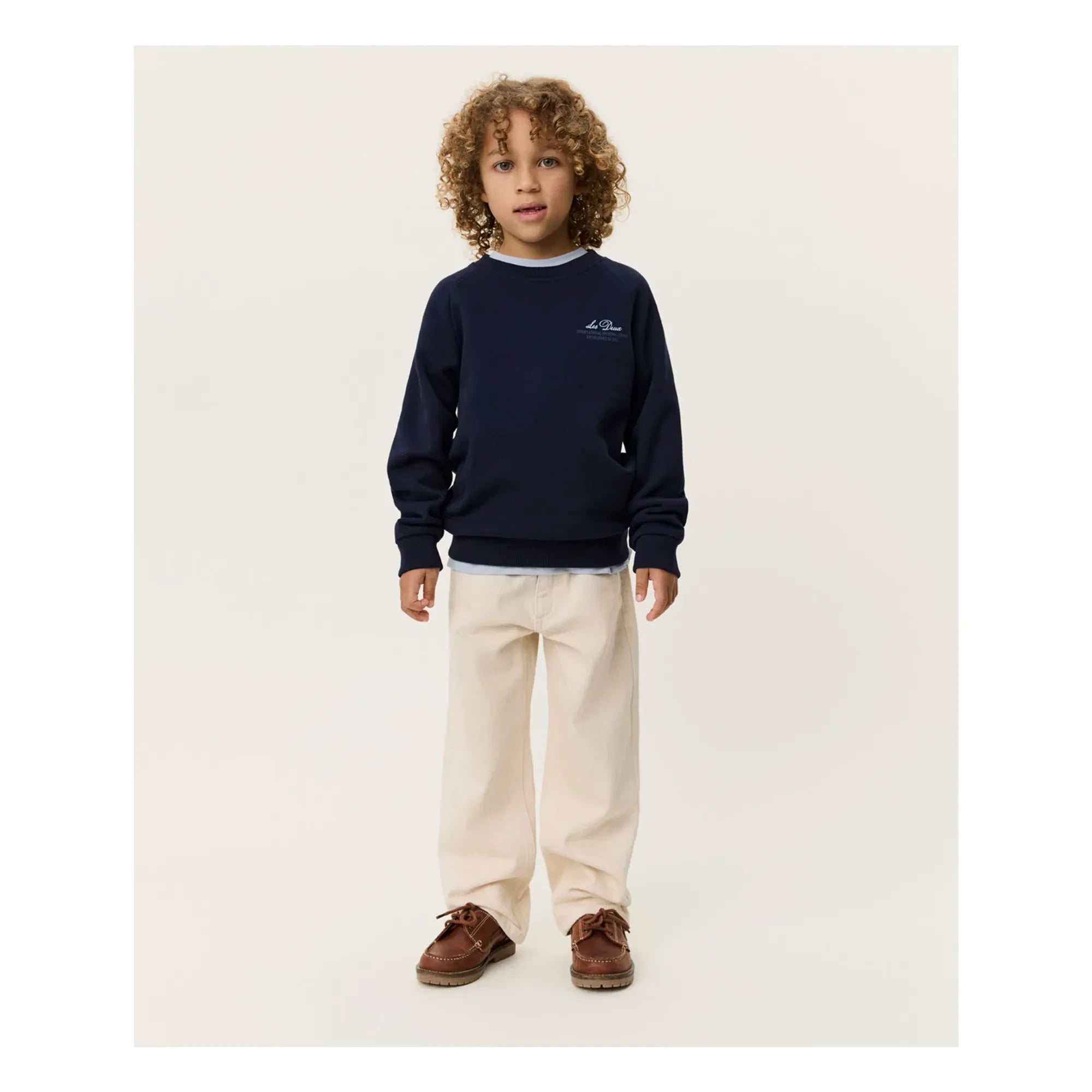Les Deux - Globe Les Deux Organic Cotton Sweater | Black
