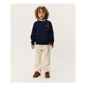 Les Deux - Globe Les Deux Organic Cotton Sweater | Black