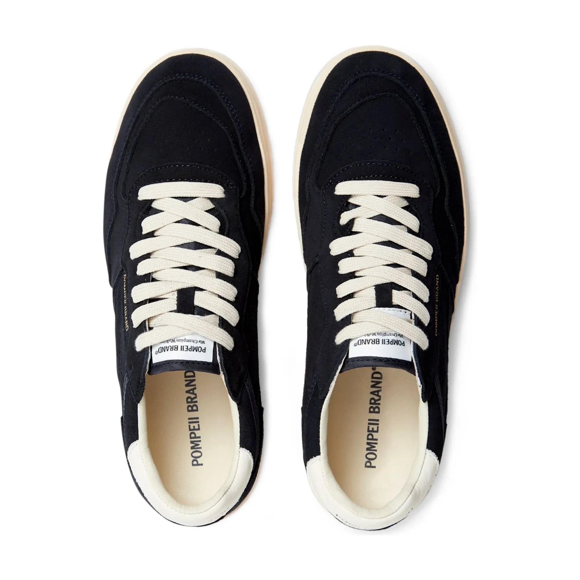 Pompeii - Elan Suede Sneakers | Navy