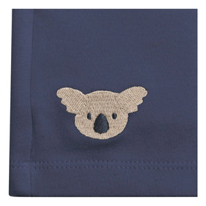 Donsje - Short Sleeve Koala Onesie | Navy Blue